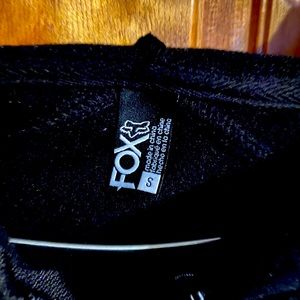 Fox zip up sweatshirt